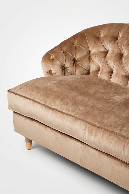 Диван Savoi, золотистый, Black Tie, Италия, 240 см