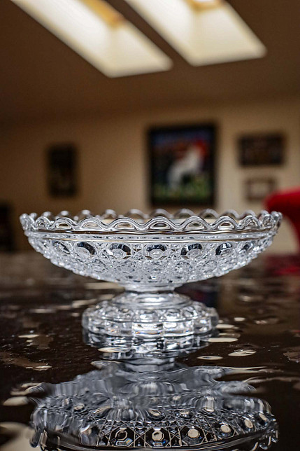 Фруктовница, Baccarat, хрусталь, Франция, начало XX века